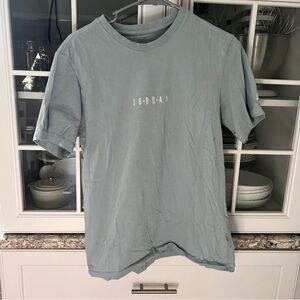 Jordan Men's Light Blue Short Sleeve Tee